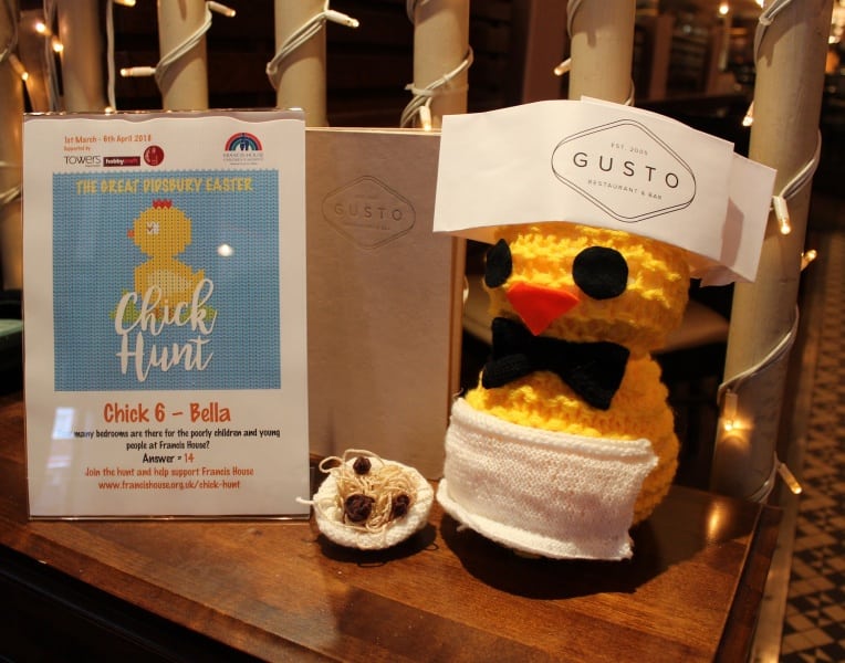 Gusto Restaurant Didsbury Chick Hunt