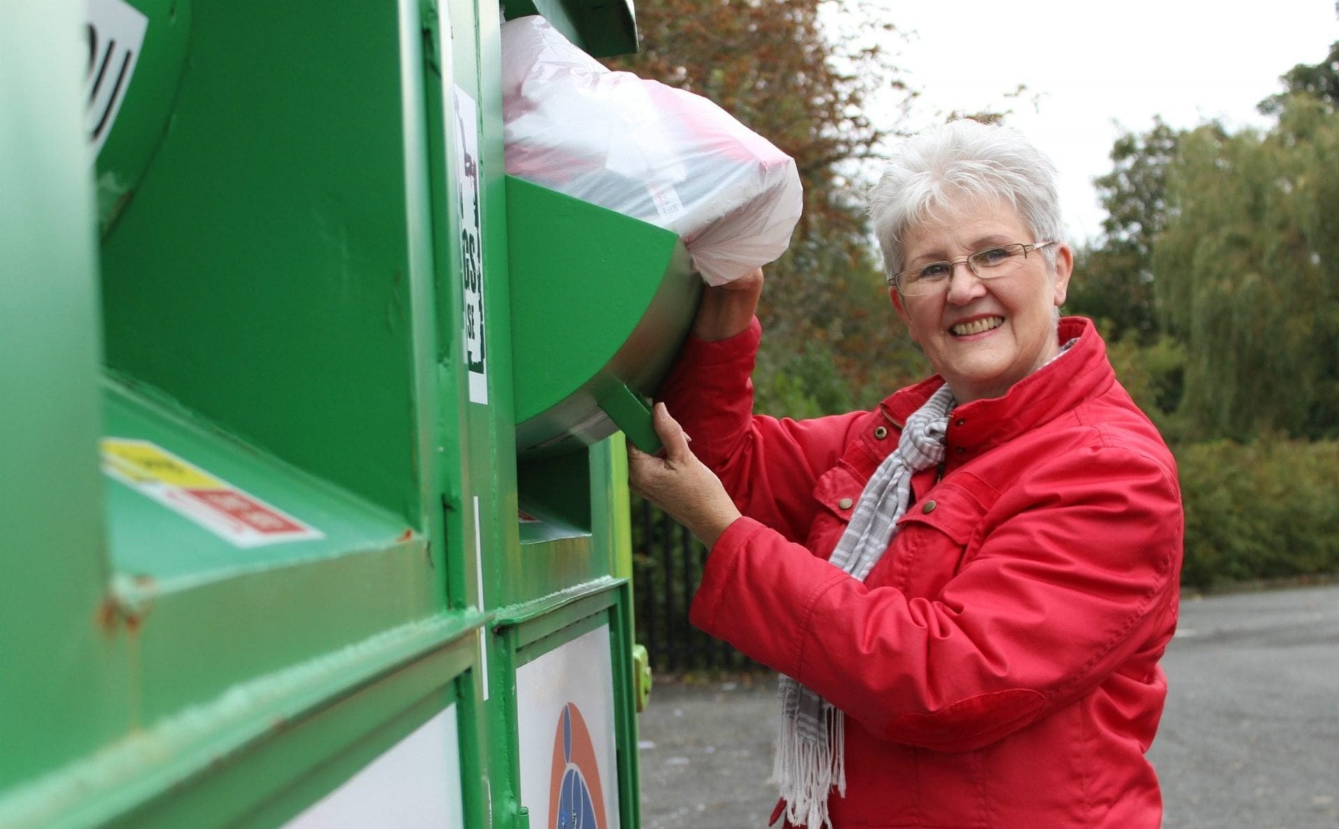 Adding items to recycling bank