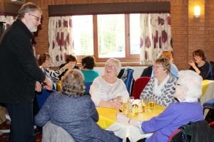 Volunteers lunch
