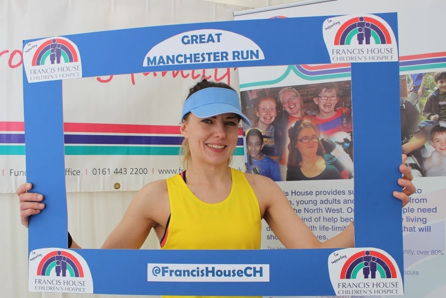 Runner after the Great Manchester Run