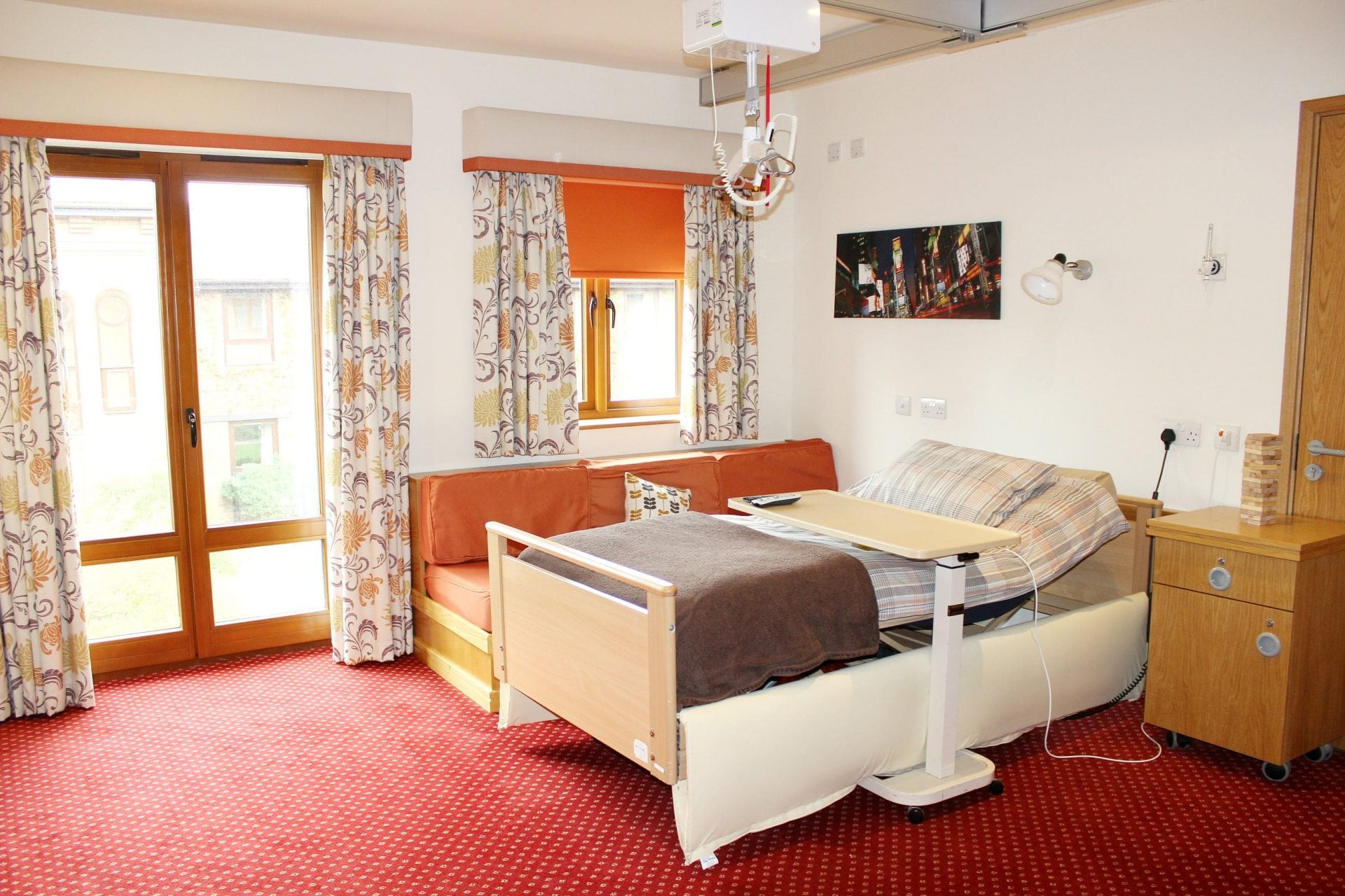 Bedroom in Francis Lodge