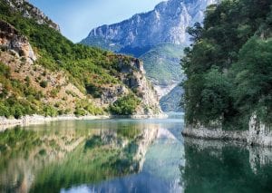 Beautiful Lake in Albania