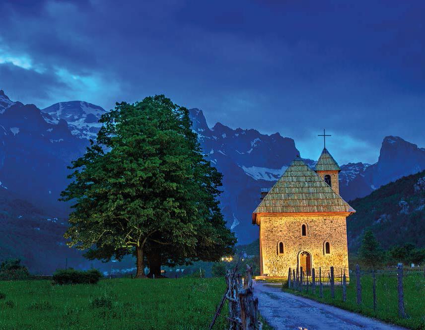 Albania at Night