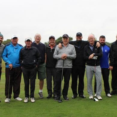 Golfers group at Stockport Golf Day