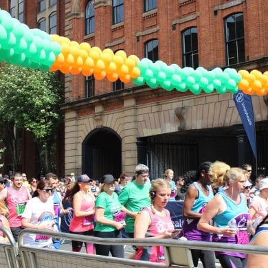 Great Manchester Run start line