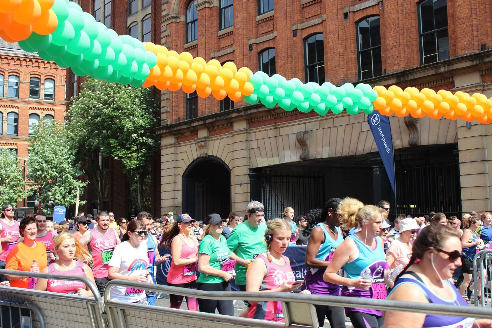 Great Manchester Run start line