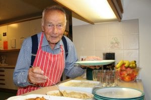Harold kitchen volunteer