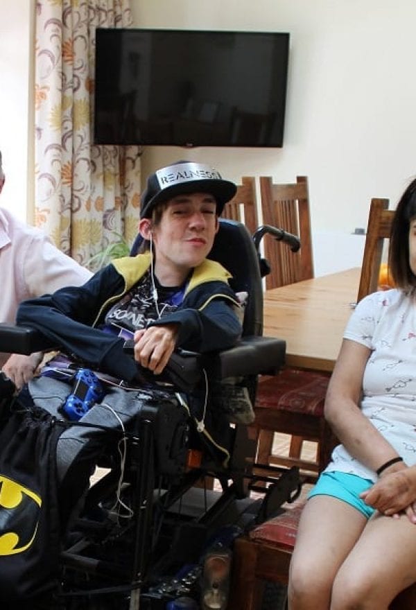Residents of 463 with Dermot Murphy