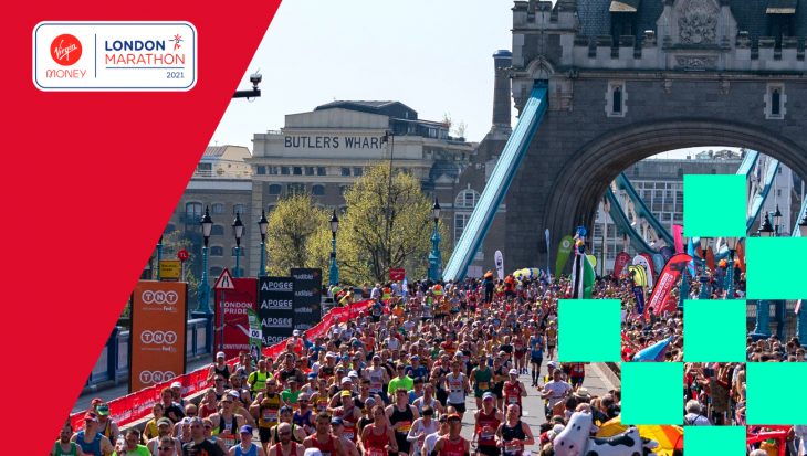 London Marathon runners