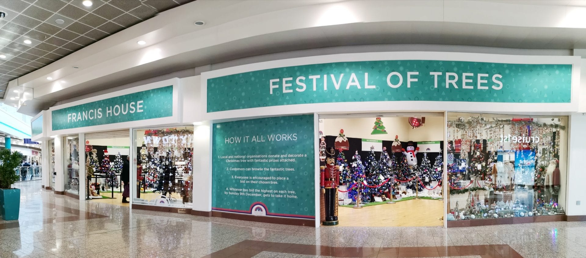 Festival of Trees on display at the Lowry Outlet