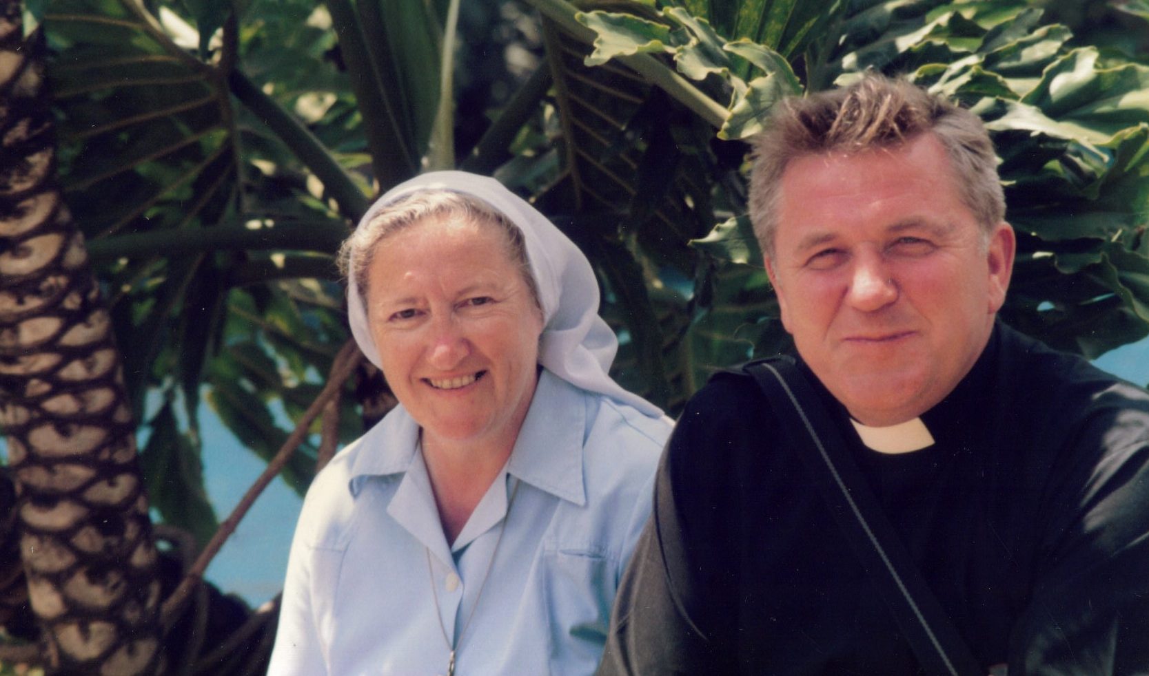 Sister Aloysius and Father Tom in Kenya 1982