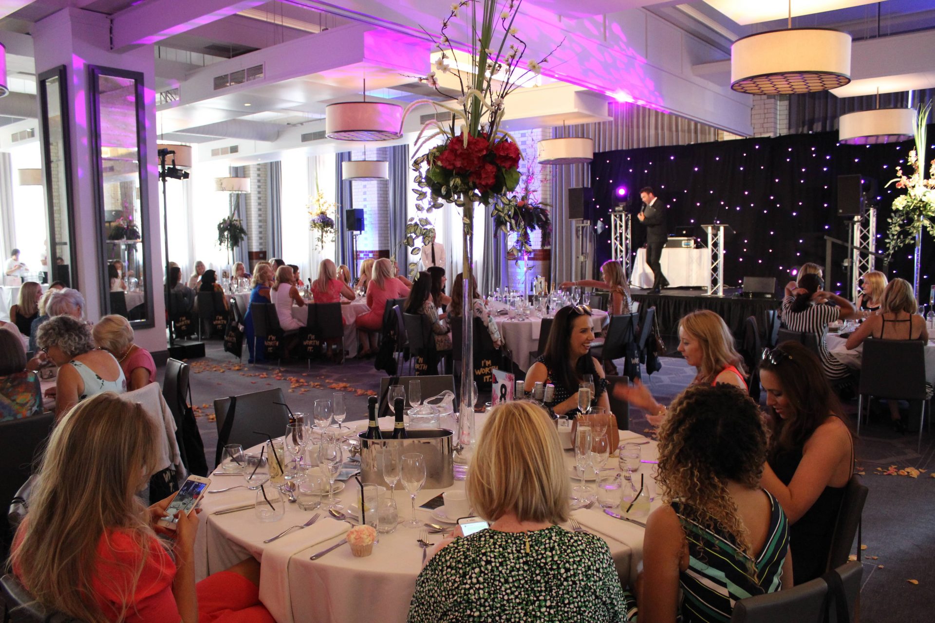 Guests at the Ladies Lunch at the Principal Hotel Manchester