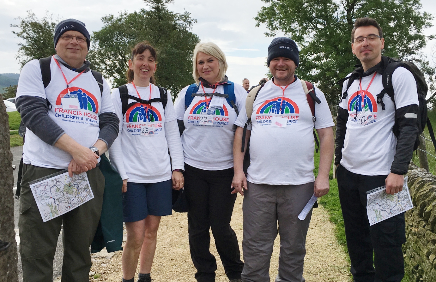 Select Group set off on the Cheshire Three Peaks Challenge