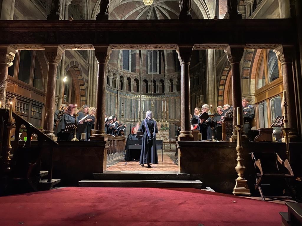 St Elisabeth's Choir performing