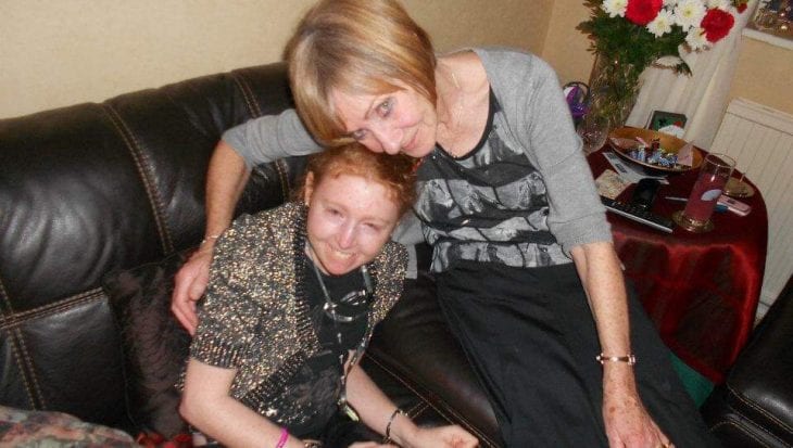 Young woman and grandmother