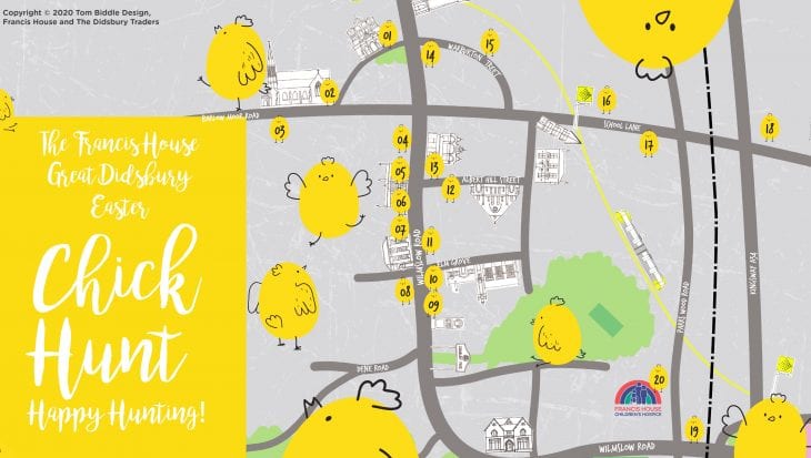 Francis House Chick Hunt map image