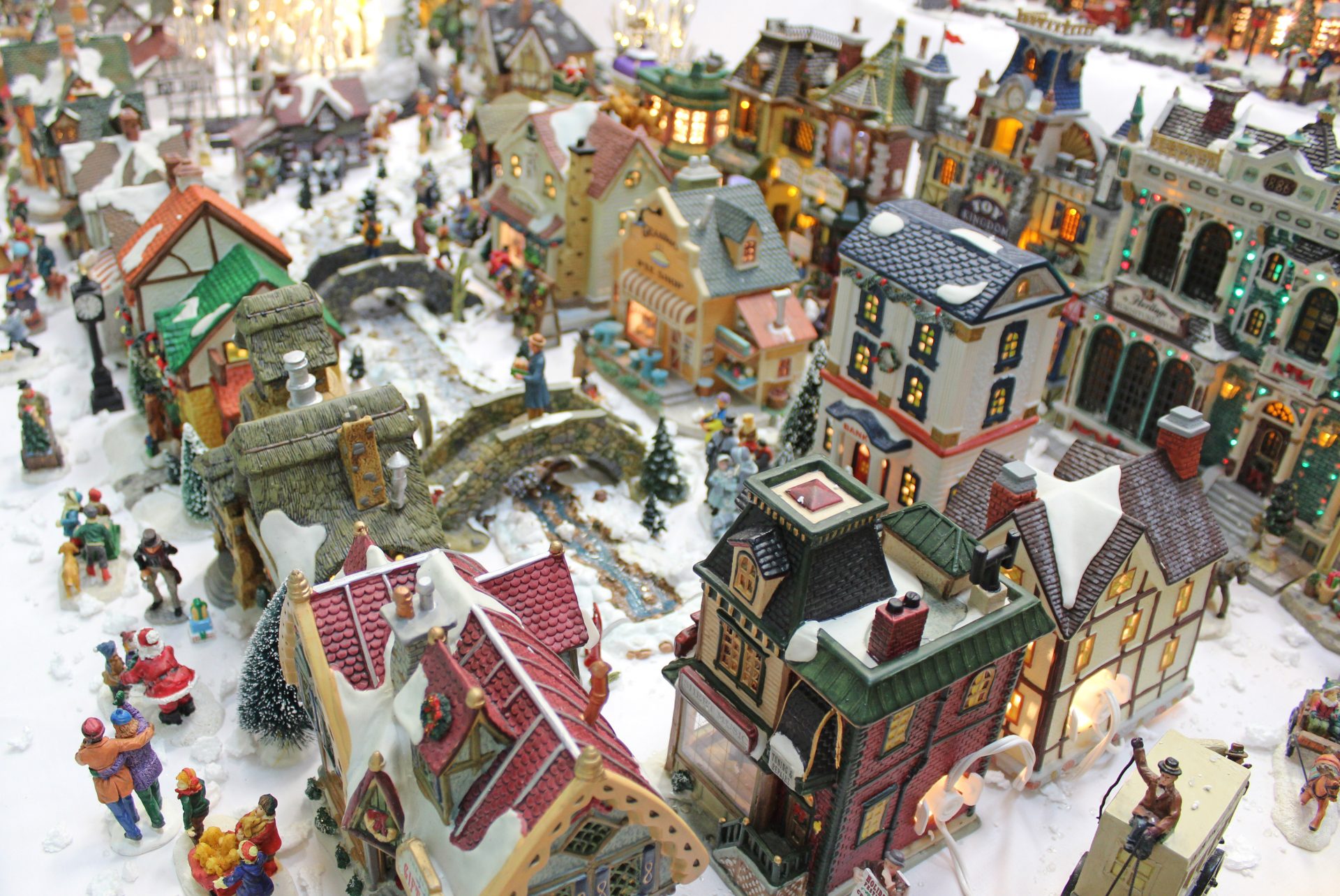 Model Christmas village