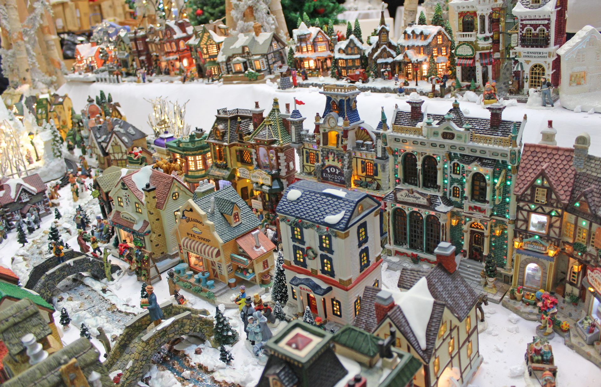 Model Christmas village