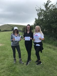 Francis House walking group of women