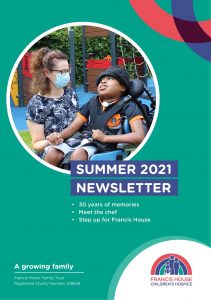 Francis House summer newsletter cover