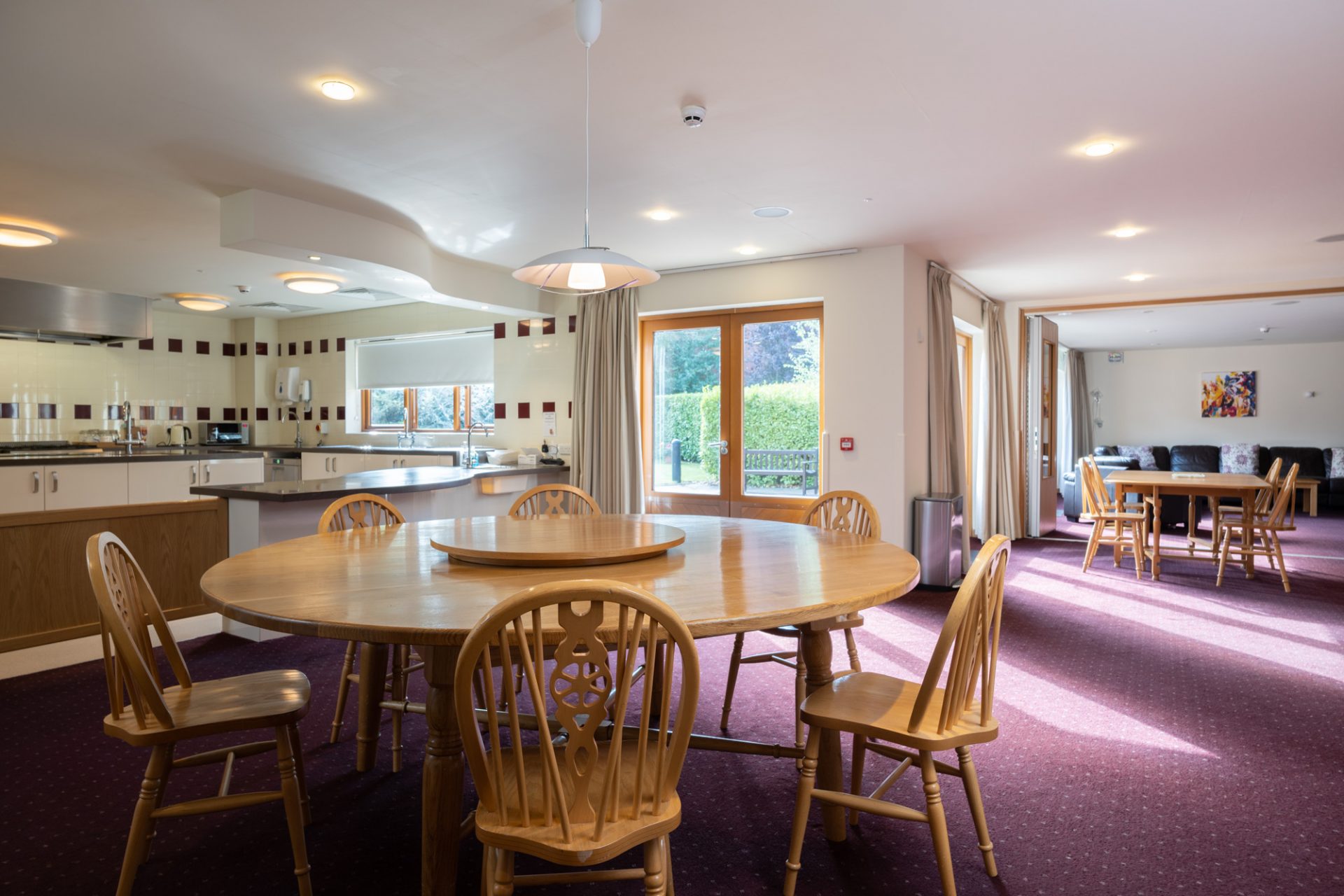 Kitchen dining area