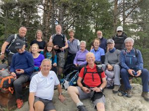 Group of walkers