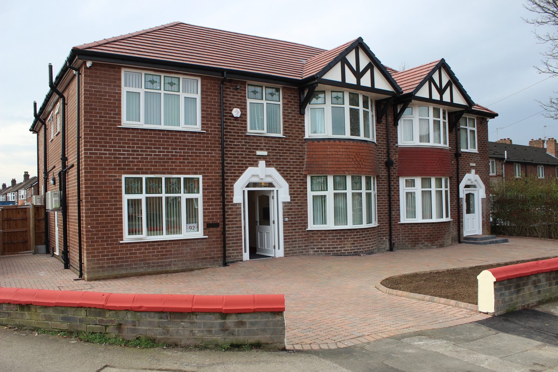 Two semi detached houses converted into one home