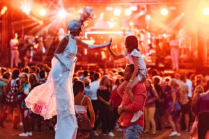 Stilt artist - Classic Ibiza